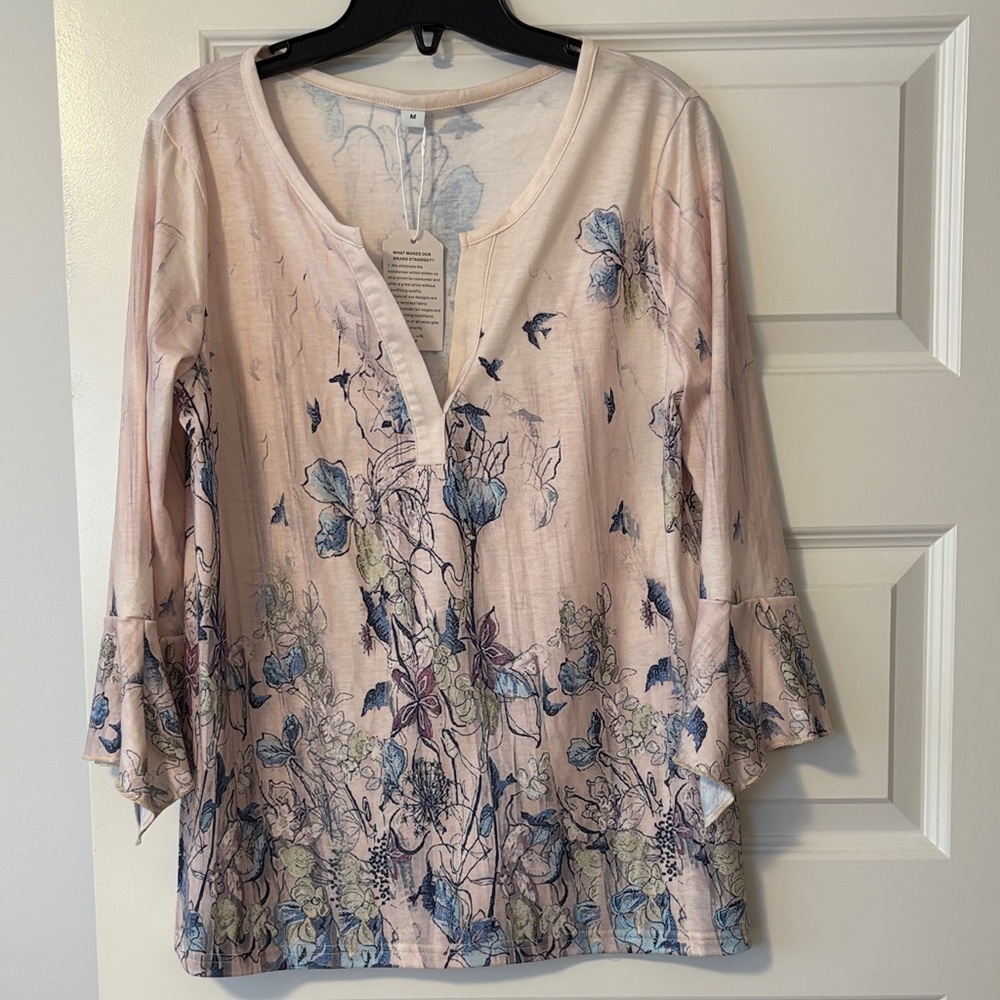 Floral Print Women's Top